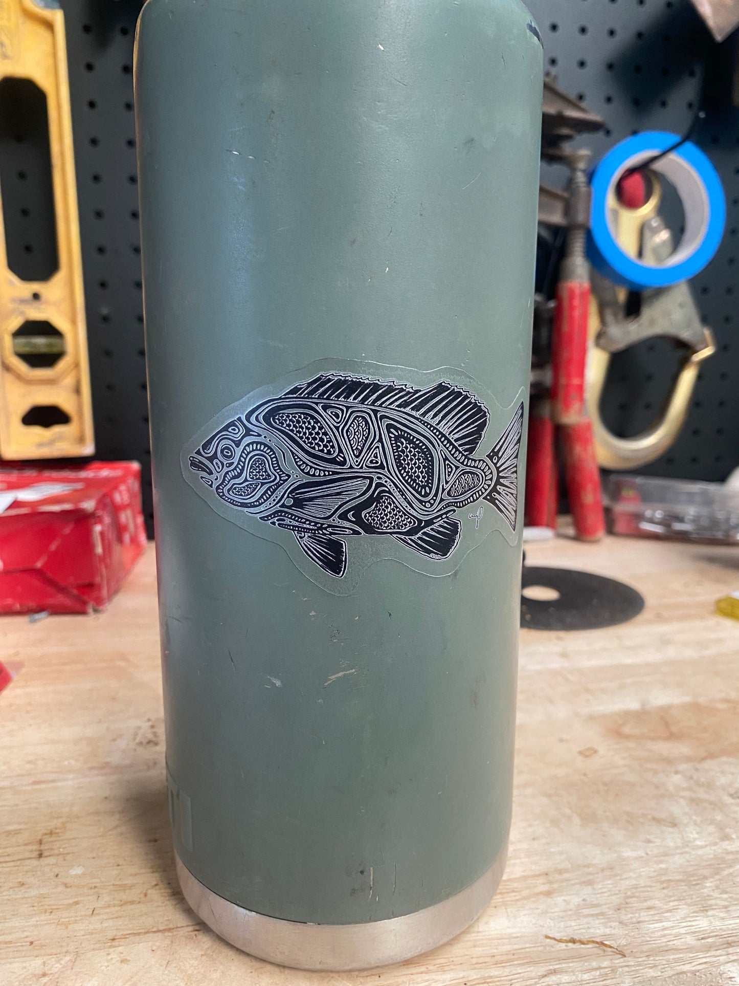 Sooty Grunter Sticker