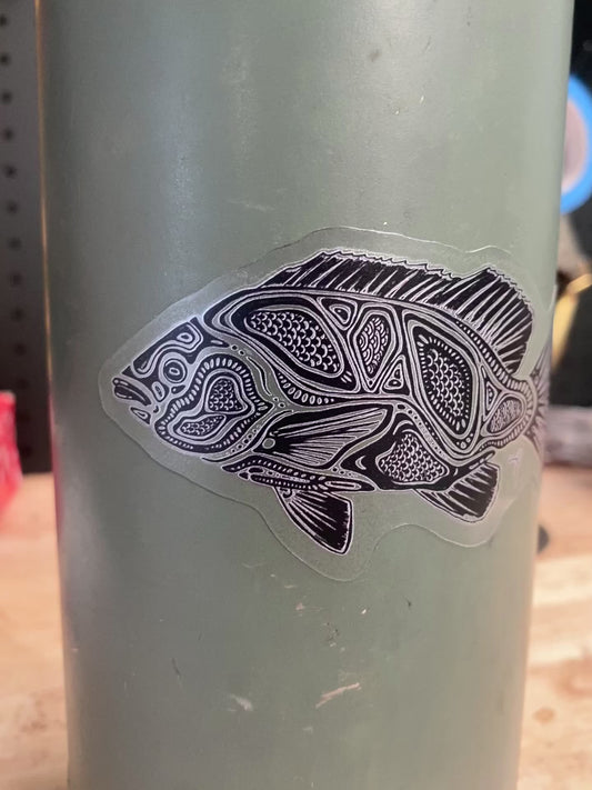 Sooty Grunter Sticker